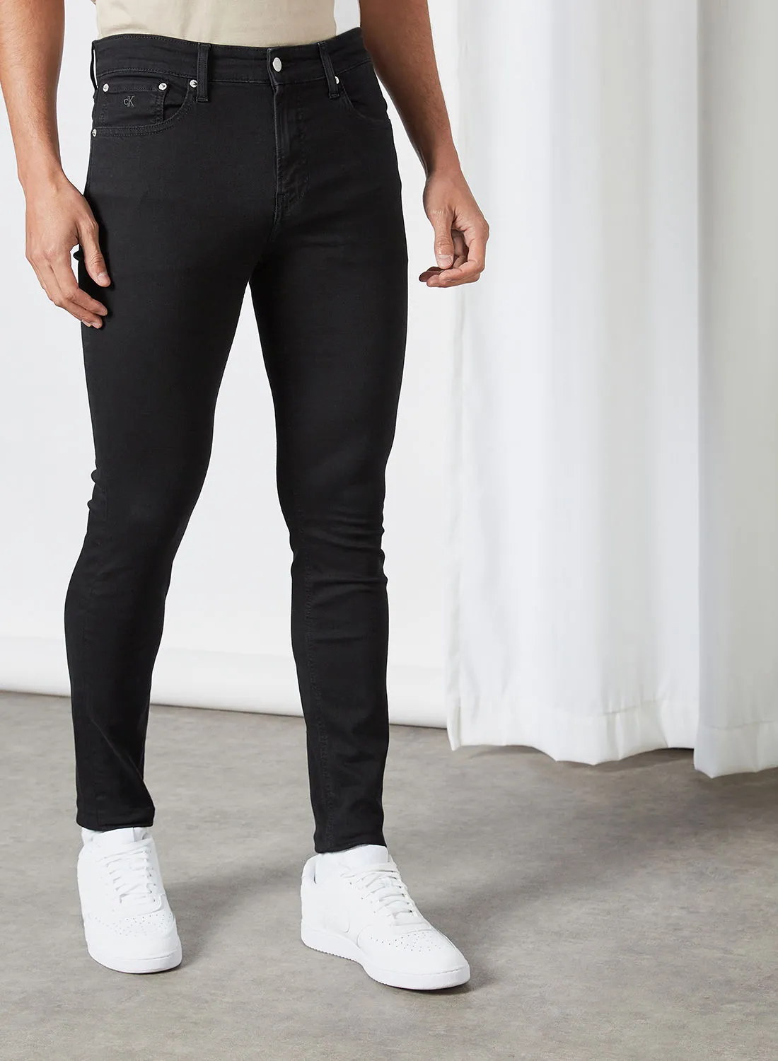 Calvin Klein Jeans Super Skinny Jeans Denim Black