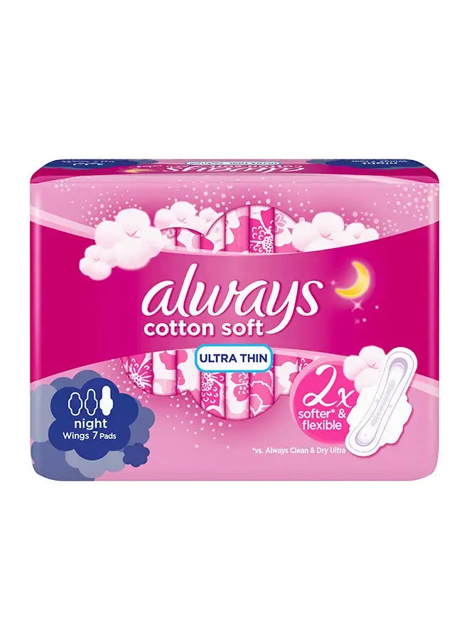 Always Cotton Soft Ultra Thin Sanitary 7 Pads