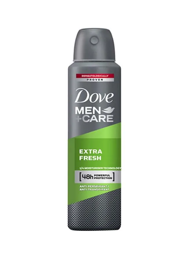 Dove Men+Care Extra Fresh Dry Antiperspirant Deodorant Spray 150ml