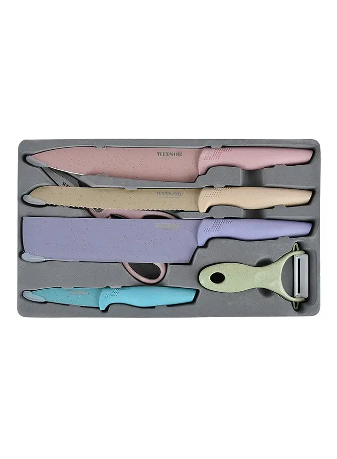 Winsor 6-Piece Knife Set Multicolour