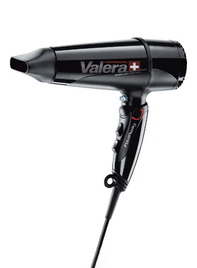 Valera Fold Away Ionic Hair Dryer Black