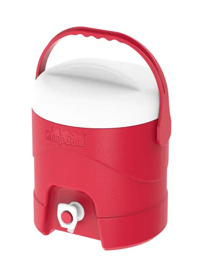 Cosmoplast Keepcold Picnic Water Cooler Red 12.0Liters