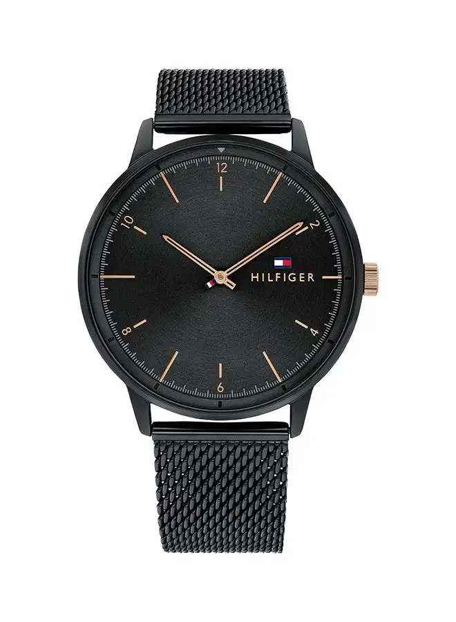 TOMMY HILFIGER Men's Hendrix  Black Dial Watch - 1791845