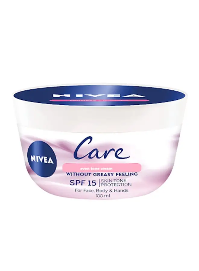 Nivea Care Even Tone Cream SPF 15 100ml