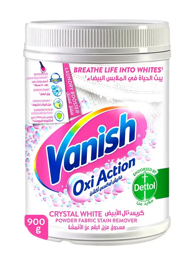 Vanish Stain Remover Oxi Action Powder For Whites 900g