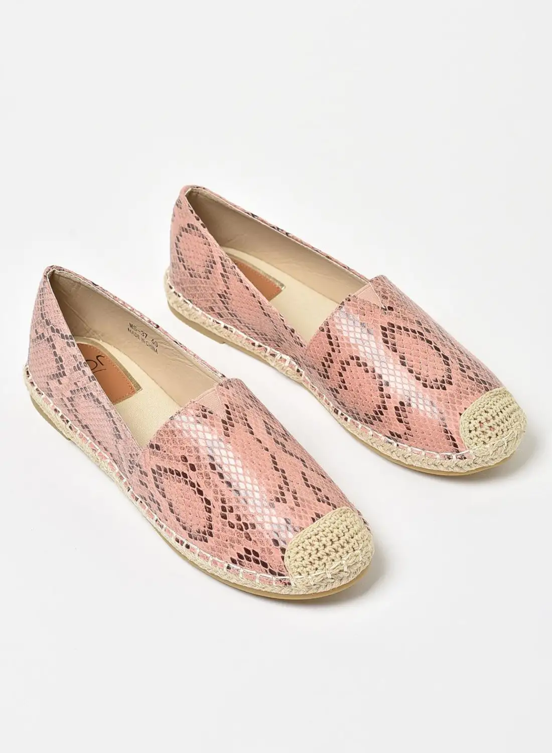 Jove Women's Casual Espadrilles Nude