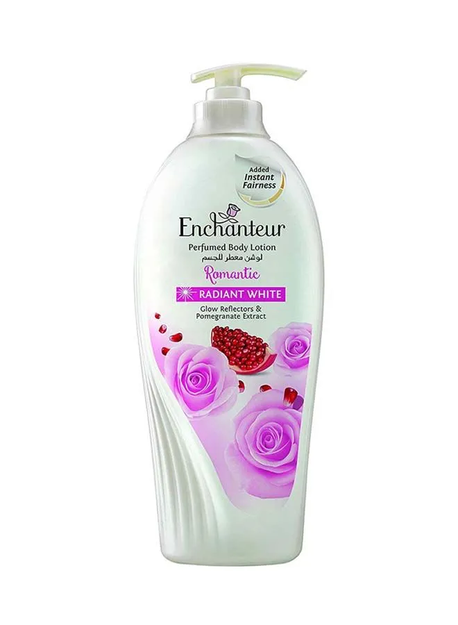 Enchanteur Romantic Radiant White Perfumed Body Lotion 500ml