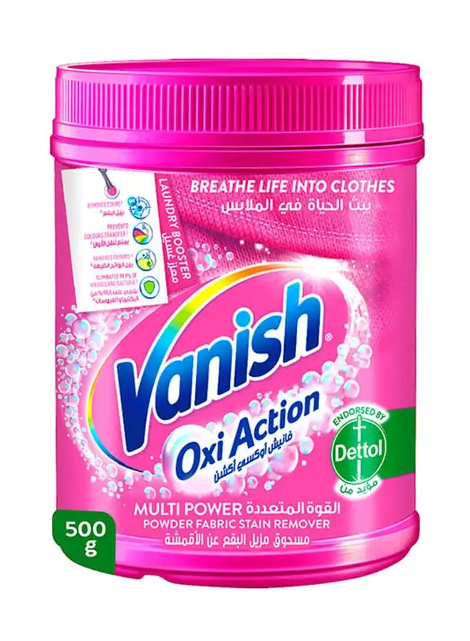 Vanish Stain Remover Oxi Action Powder Colour White 500grams