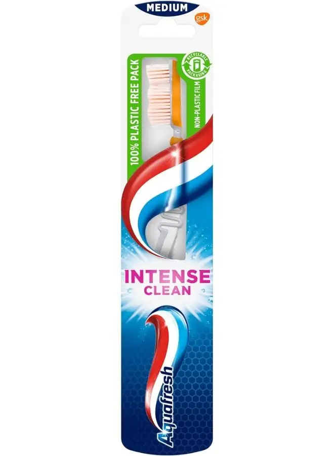 Aquafresh Intense Clean Medium Tooth Brush Assorted