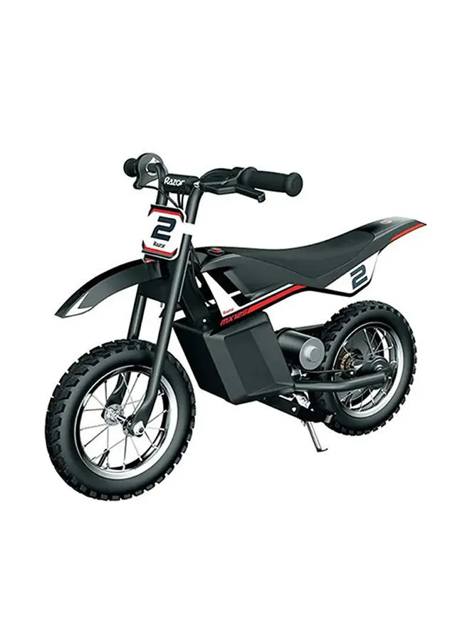 Razor Kids MX125Dirt Rocketelectric-powered Bike With Authentic Motocross Geometry, Rear-wheel Drive, 100-watt, High-torque, Chain-driven Motor For 7+ Years Black