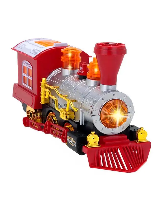 BUBBLE TOWN Bubble Blowing Locomotive - Suitable for 4 years and above. 38 x 18.2 x 11.5cm