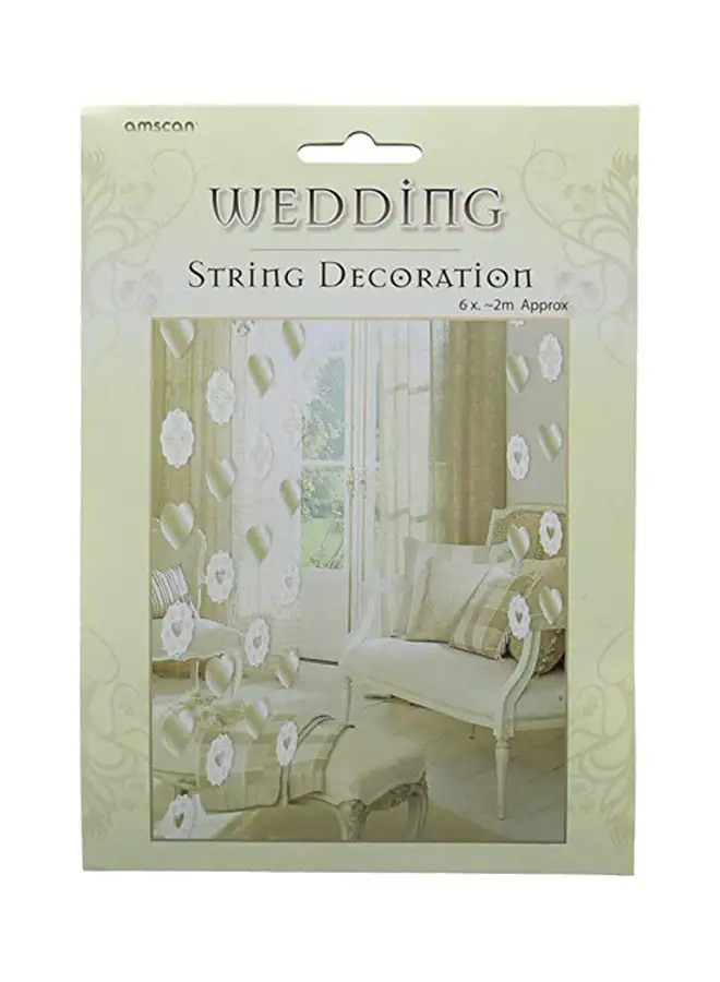 Amscan Rustic Wedding String Decoration Party Supplies