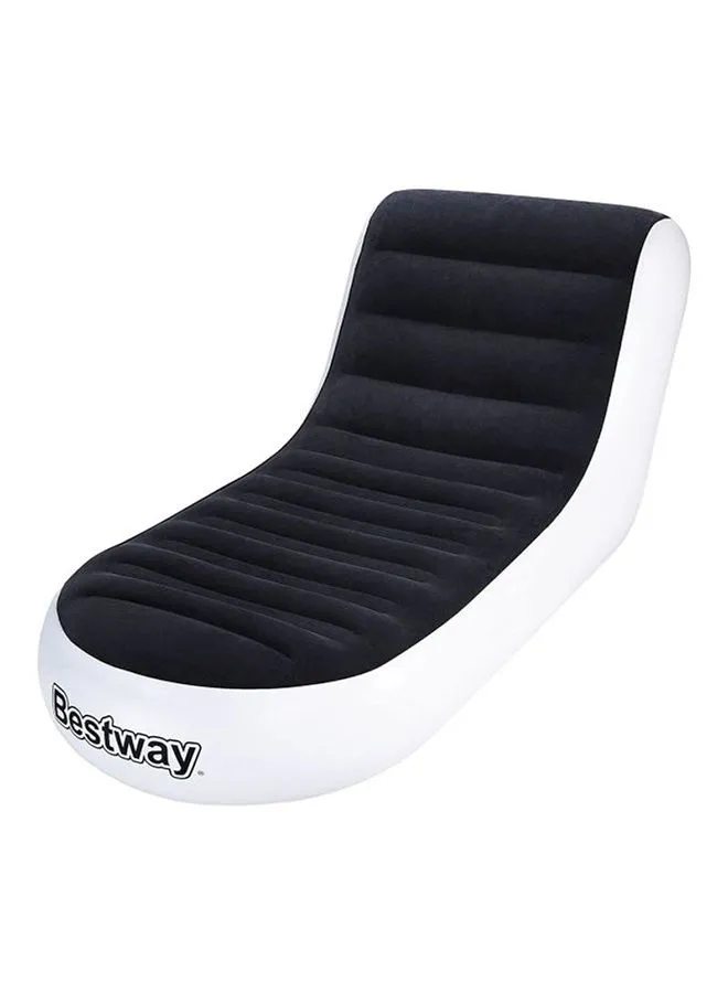 Bestway Chaise Sport Lounger Inflatable Chair Sofa Airbed Float Multicolour 165x84x79cm