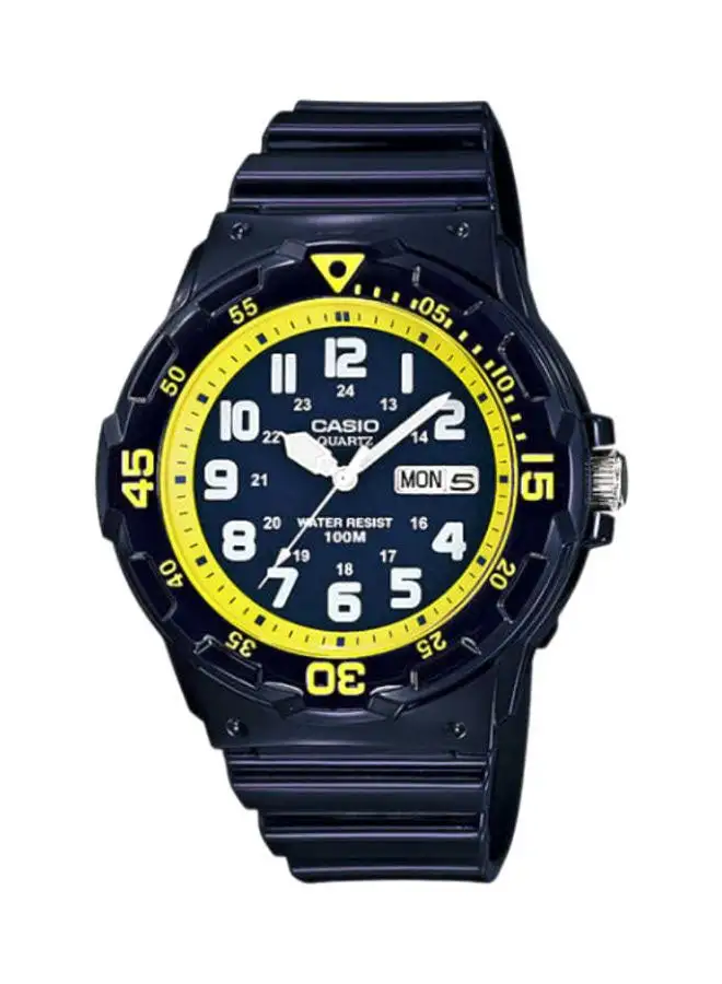 CASIO Men's Water Resistant Analog Watch MRW-200HC-2BVDF