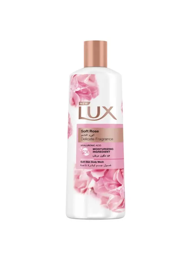 Lux Perfumed Body Wash Soft Rose Multicolour 250ml