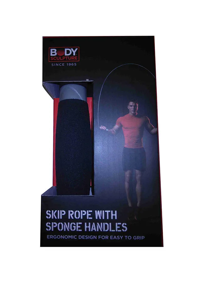 BODY SCULPTURE Skip Rope With Sponge Handles 2.8meter