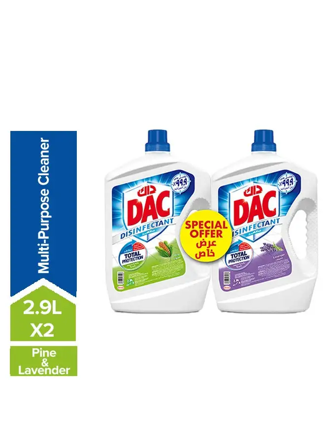 Dac Disinfectant With Total Protection Pine And Lavender 5.8Liters