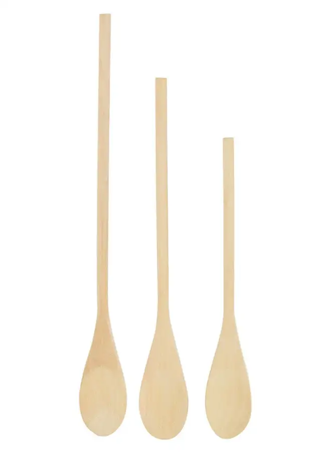 Prestige Wooden Spoon Set 50564 Brown