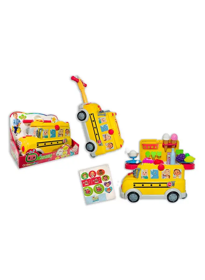 Cocomelon Ride on Bus Role Play Set 41cm