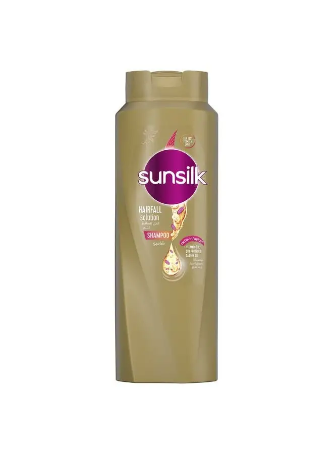 Sunsilk Hairfall Solution Shampoo For Dry Damaged Hair With Soya Vitamin Complex And Castor Oil 700ml