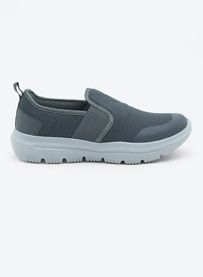 ZAHA Slip-On Comfort Loafers Grey/White