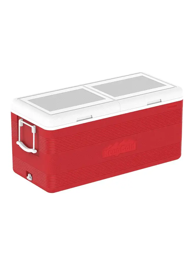 Cosmoplast Keepcold Deluxe Icebox Red 144.0Liters