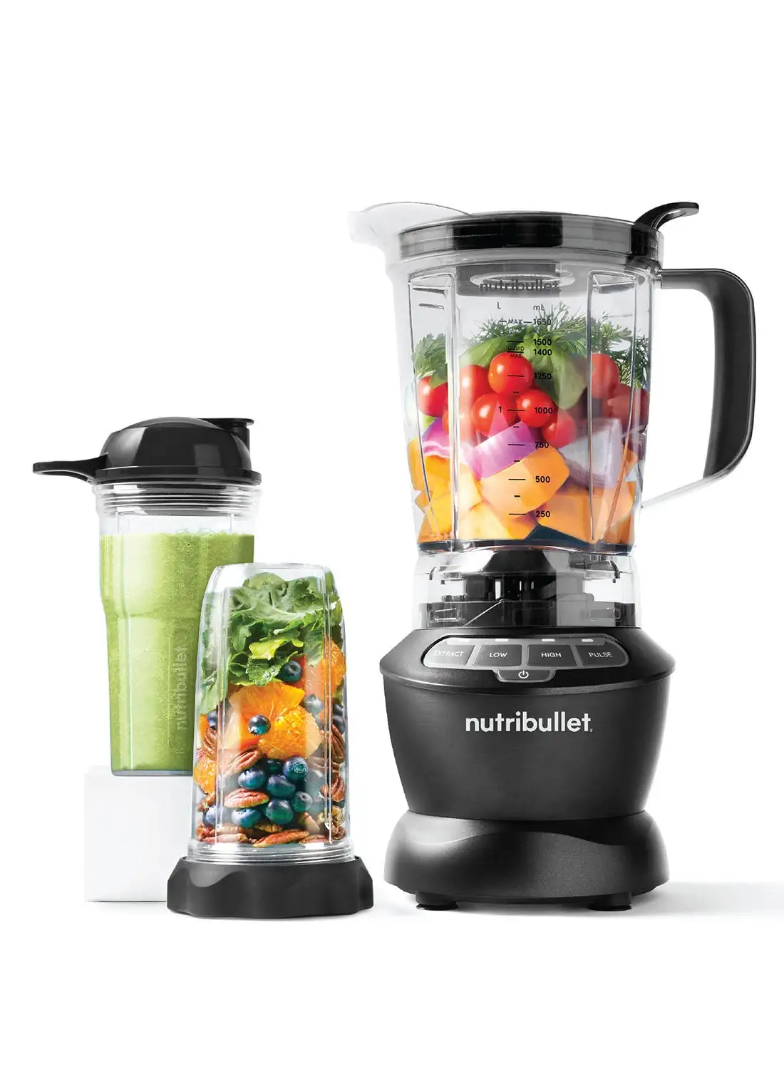 nutribullet Full Size High-Speed Blender 7-Piece 1000 W NBC-0910B Dark Grey