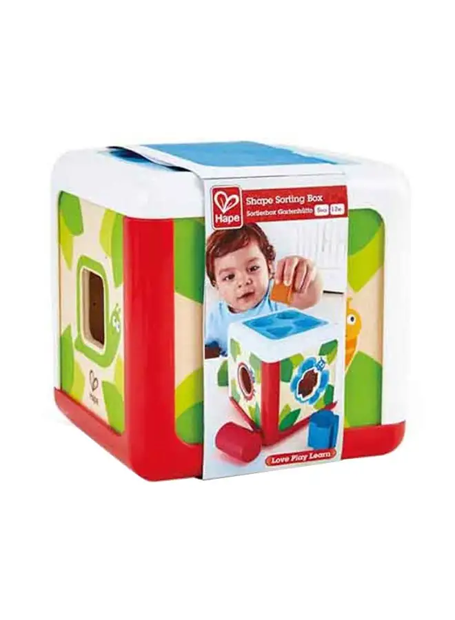 Hape Shape Sorting Box 13 x 13 x 13cm