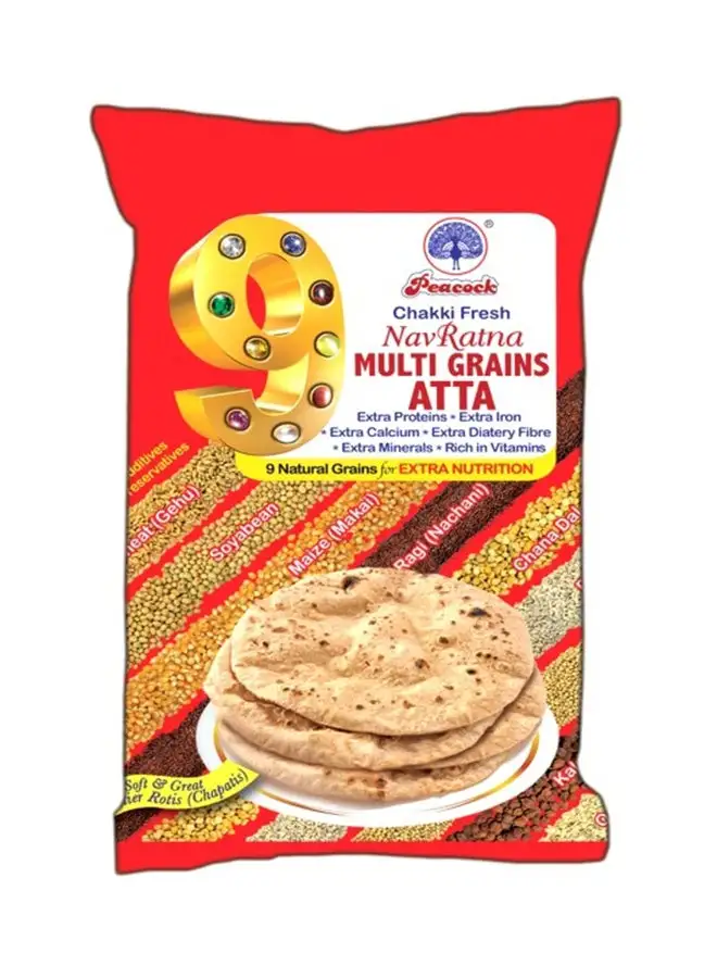 Peacock Navratna Multigrain Atta 5kg 