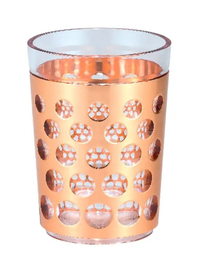 Royalford Acrylic Glass Rose Gold/Clear 440ml