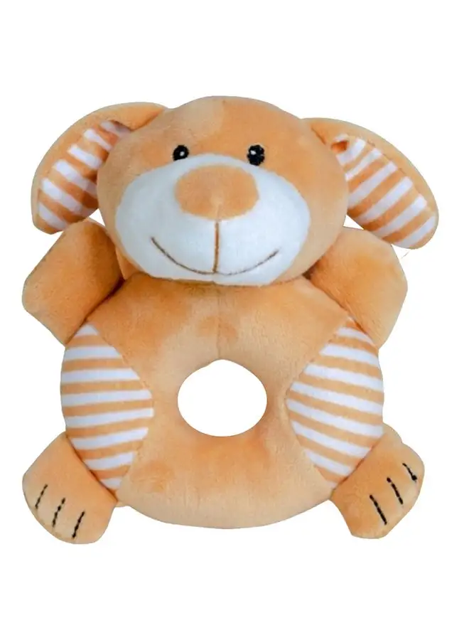 Babyworks Bibibaby Cuddle Rattle Sandy Dog - Sandy 8 x12x18cm