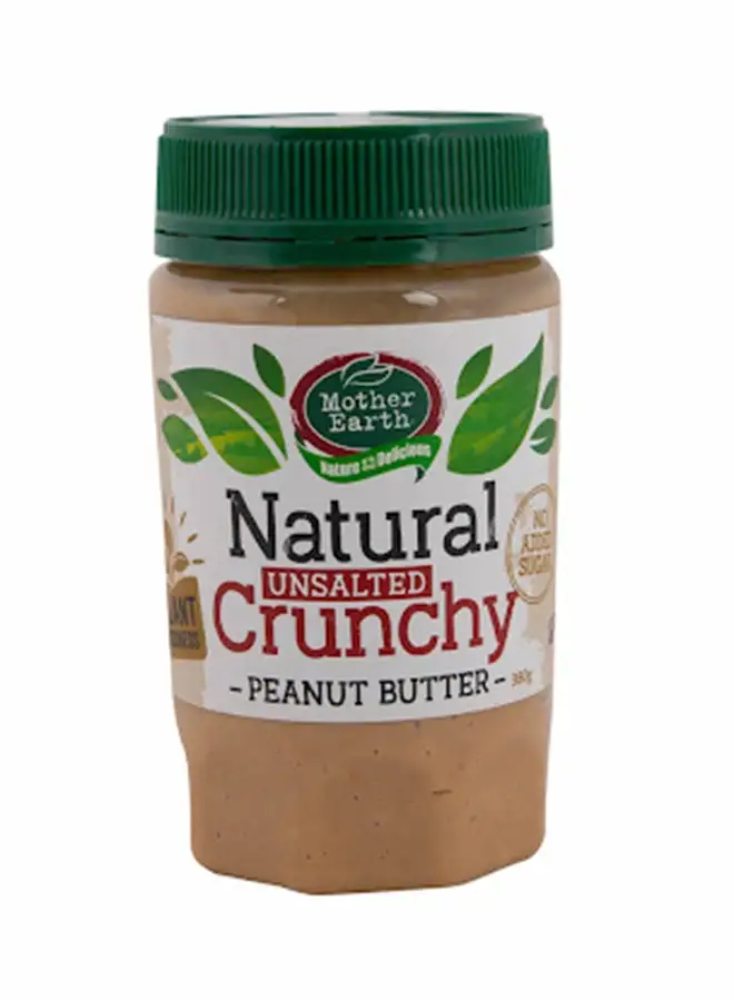 Mother Earth Crunchy Peanut Butter 380grams