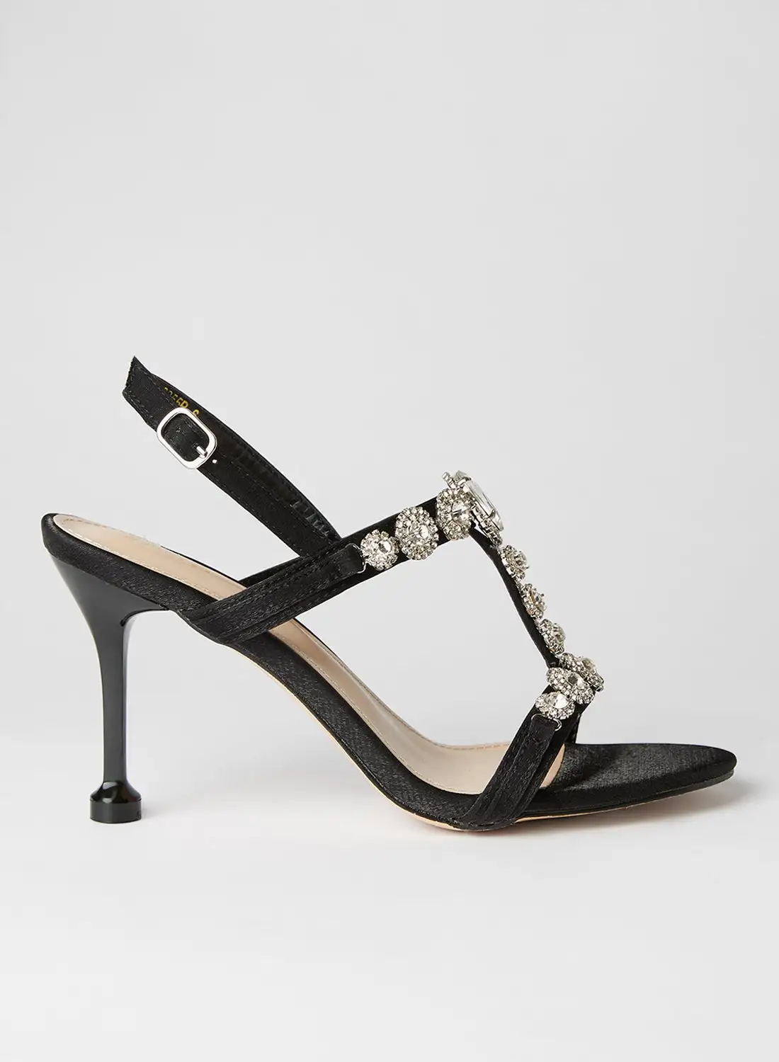 ZAHA Comfortable Wear Buckle Closure Sandals Black