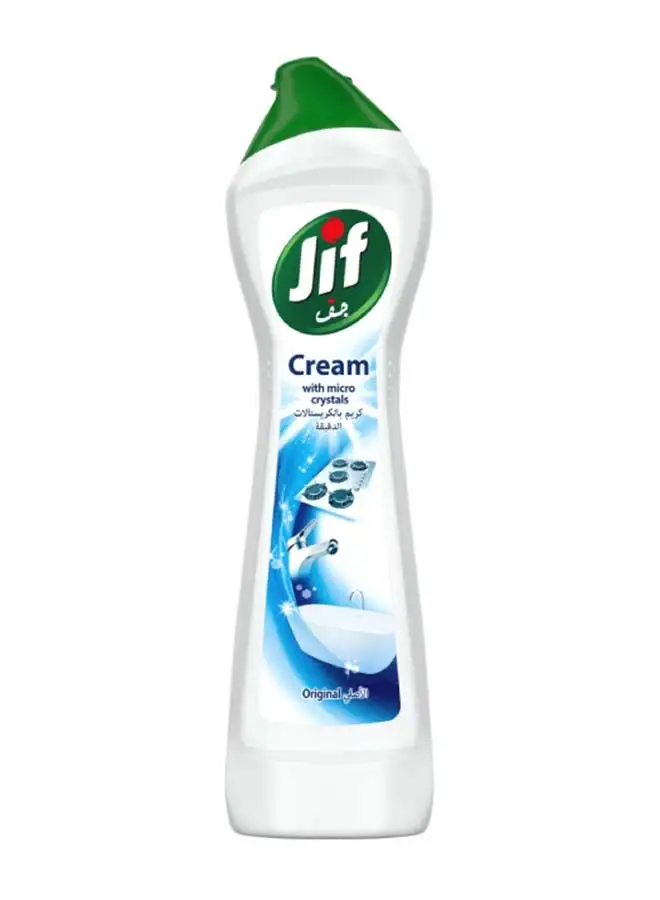 Jif Cream Cleaner Original Stain Remover With Micro Crystal Technology 500ml