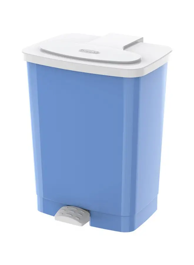 Cosmoplast Step-On Waste Bin Blue 17.0Liters