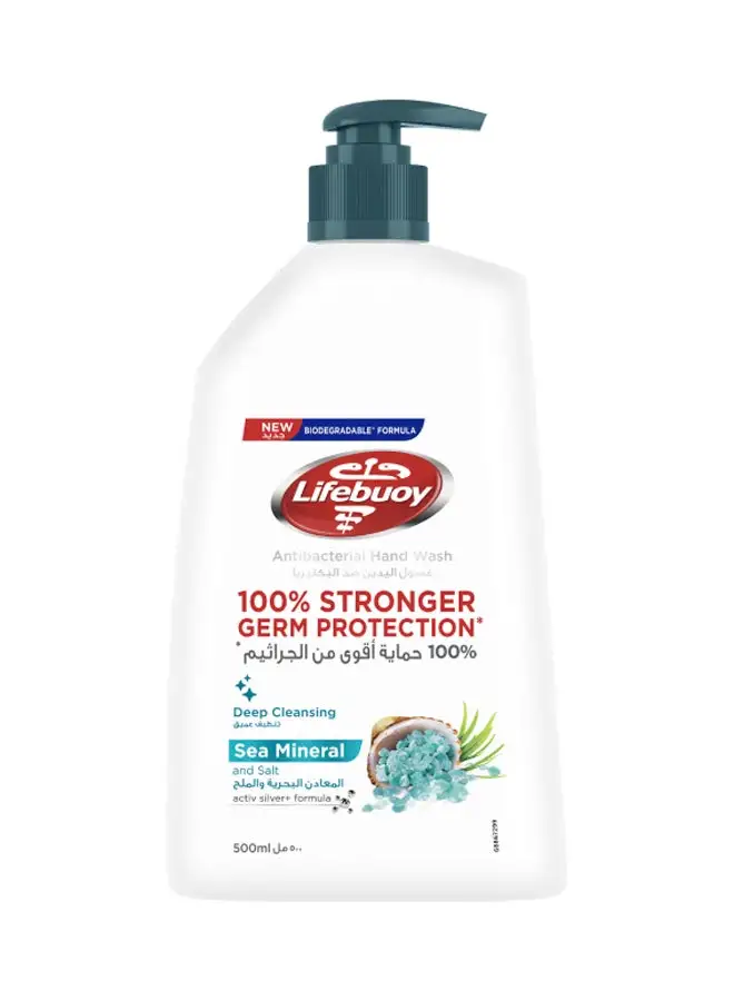 Lifebuoy Sea Mineral Antibacterial Hand Wash 500.0ml