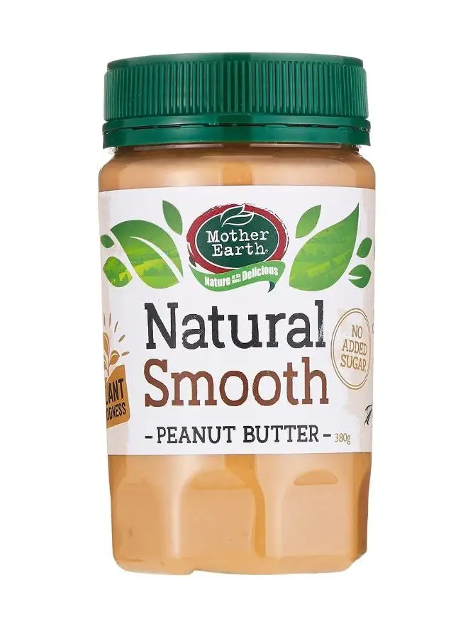 Mother Earth Smooth Peanut Butter 380grams