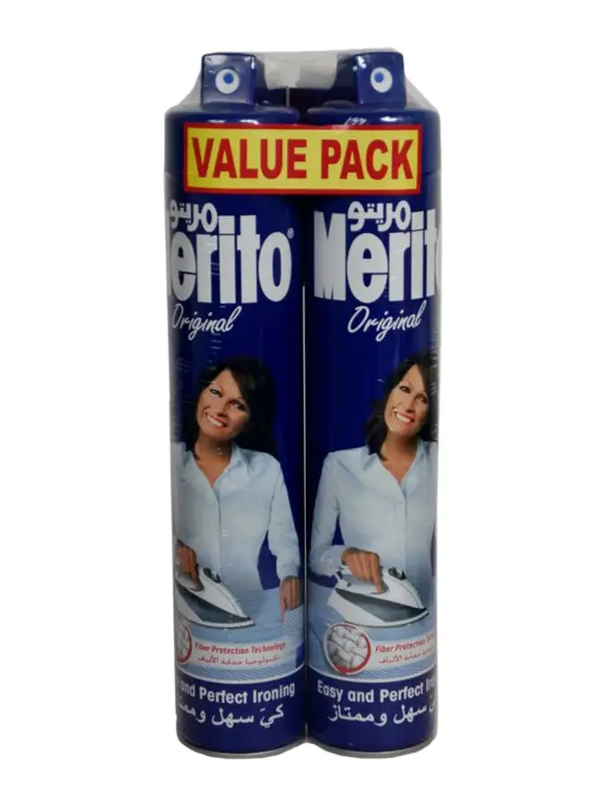 Merito Spray Starch Original 500ml Pack Of 2 Value Pack