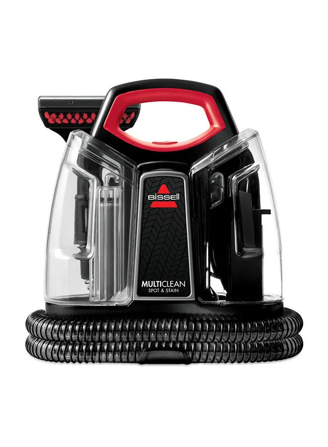 Bissell Portable Deep Cleaner MultiClean Spot & Stain Carpet and Upholstery Cleaner: Permanently Removes Tough Stains with Oxygen Boost Formula and Maintains Consistent Water Temperature Using Heatwave Technology 360 ml 330 W 4720E Black