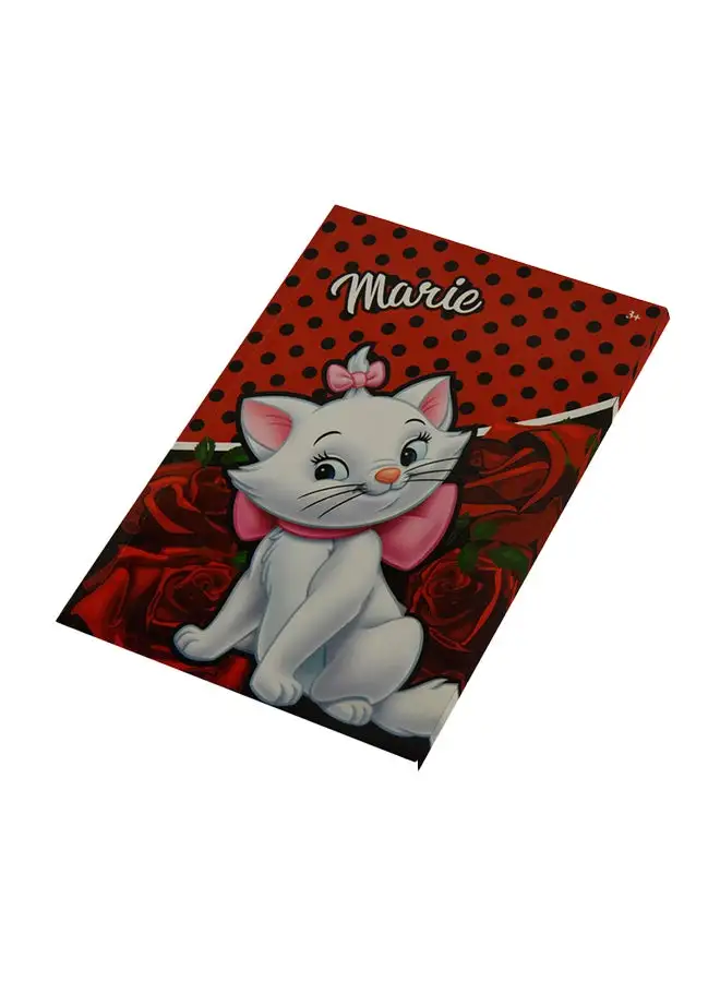 Disney Marie Notebook A4 ARB Red