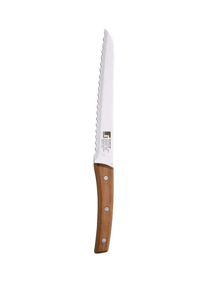 BERGNER Nature SS Bread Knife Brown 20cm