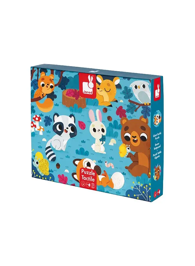 Janod Puzzle Tactile Forest Anmal 20-Piece 65cm