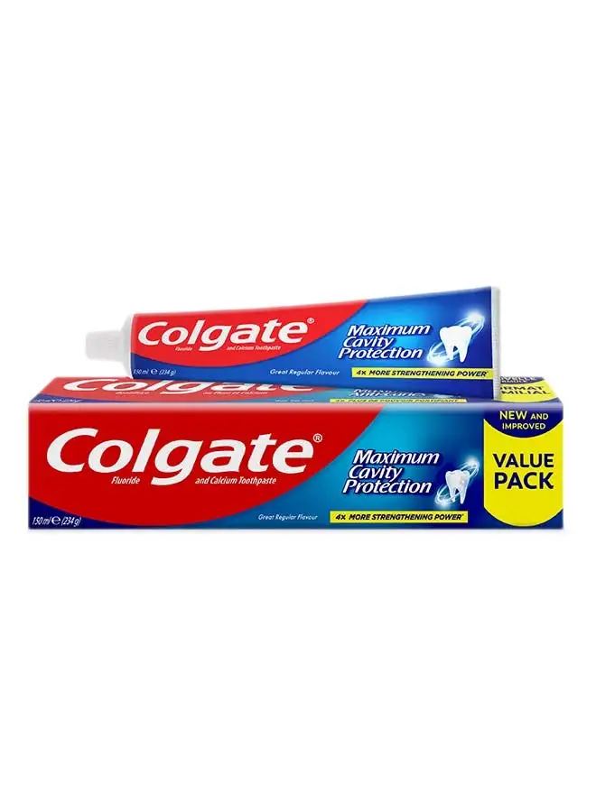 Colgate Maximum Cavity Protection Great Regular Flavour Toothpaste 150ml