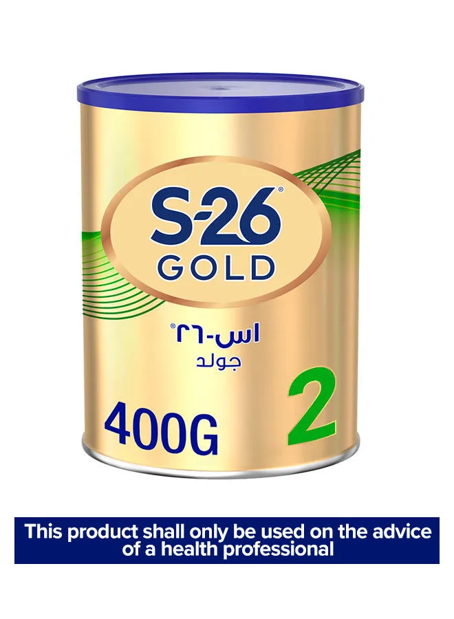 S26 Gold Stage 2 Follow On Formula For Babies Tin 400grams