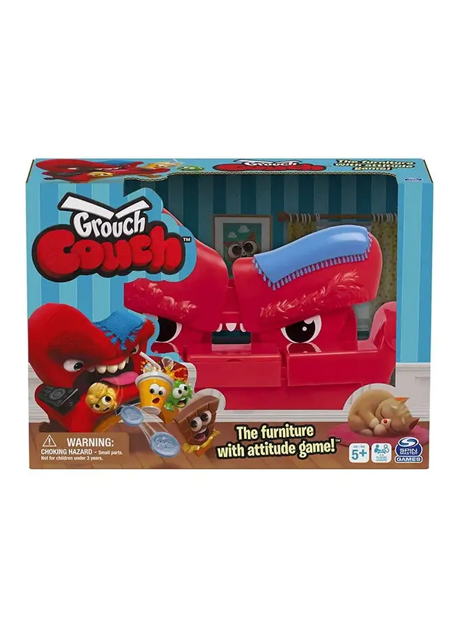 Spin Master Games Grouch Couch, Furniture with Attitude Game for Kids and Families 1 Players