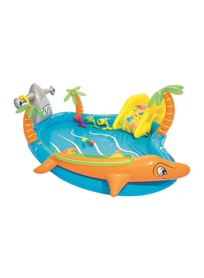 Bestway Lightweight Compact Foldable Portable Authentic Detailing Sea Life Play Center 280x257x87cm