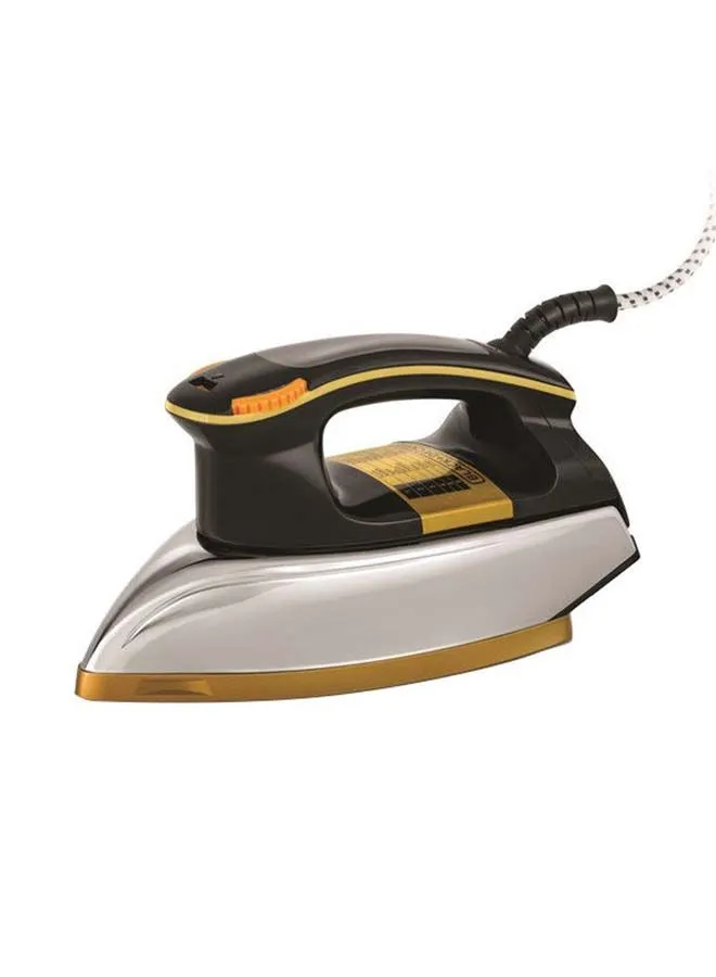 BLACK+DECKER Hand Held Dry Iron Heavy Weight 1200 W F550-B5 Black/Gold/White