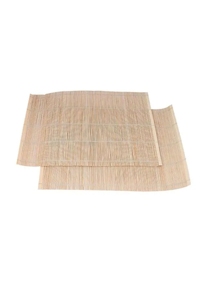 Prestige Bamboo Place Mats Beige 45x30cm