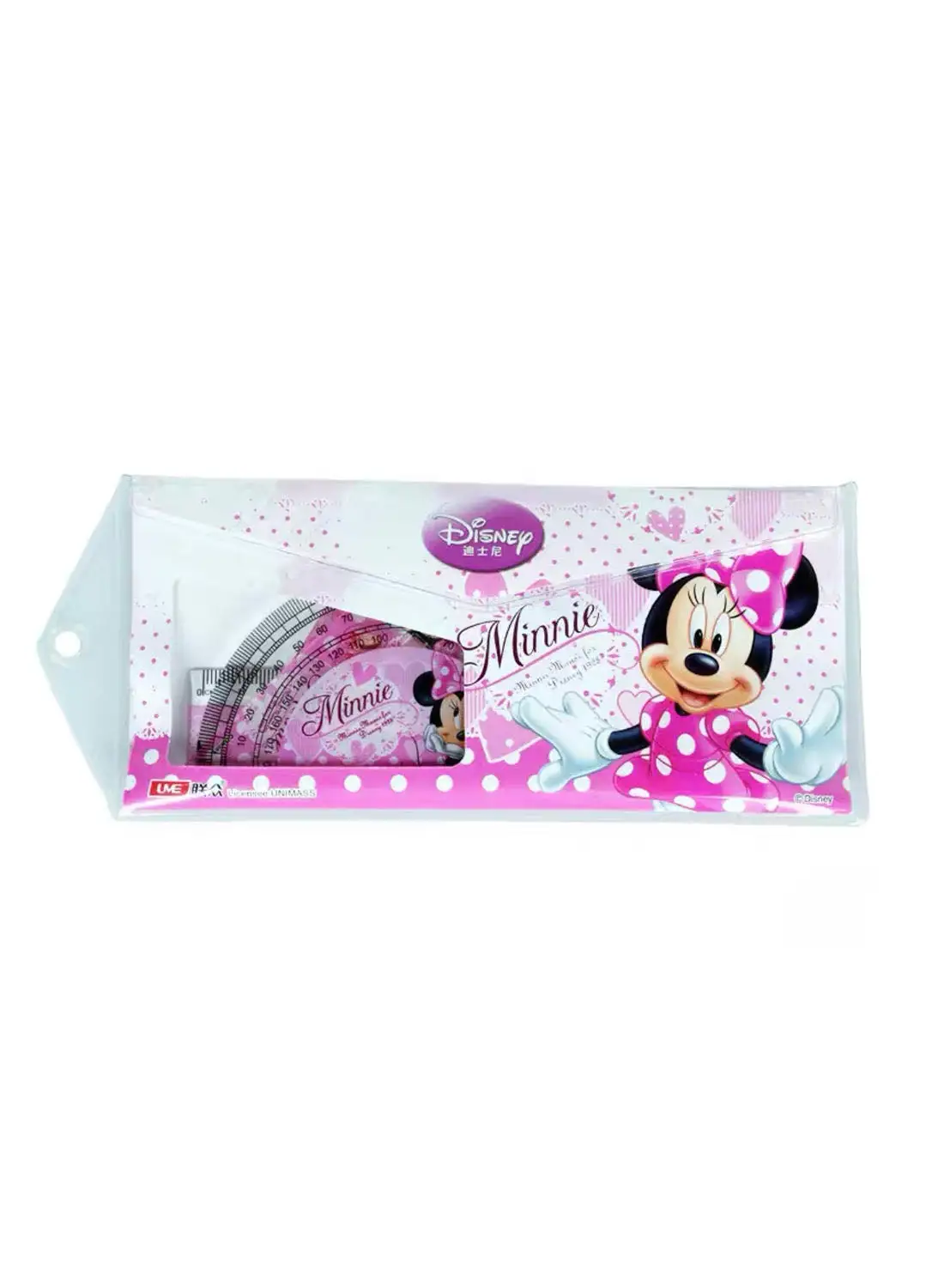 Disney Minnie Mouse Plastic Rulers set Multicolour