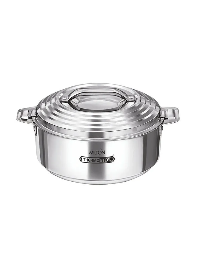 Milton Galaxia Stainless Steel Casserole Silver 4.56Liters